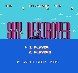 Sky Destroyer screenshot 3 for Famicom